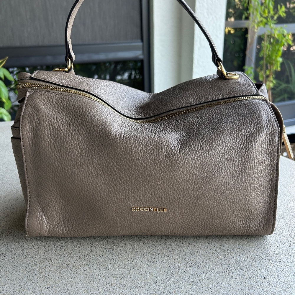 Coccinelle Leather Handbag - Made in Italy